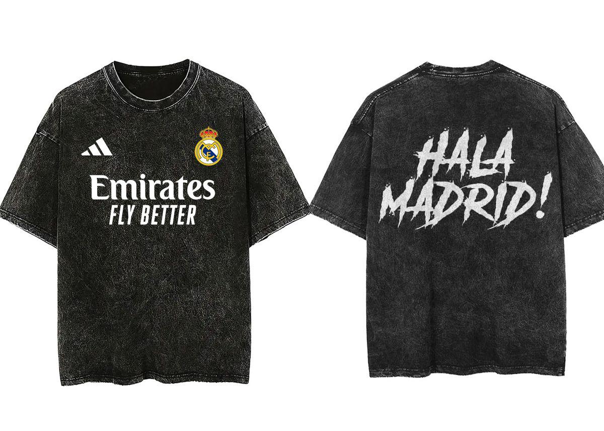 Acid Wash Drop Shoulder T-Shirt (Premium Street Style)
