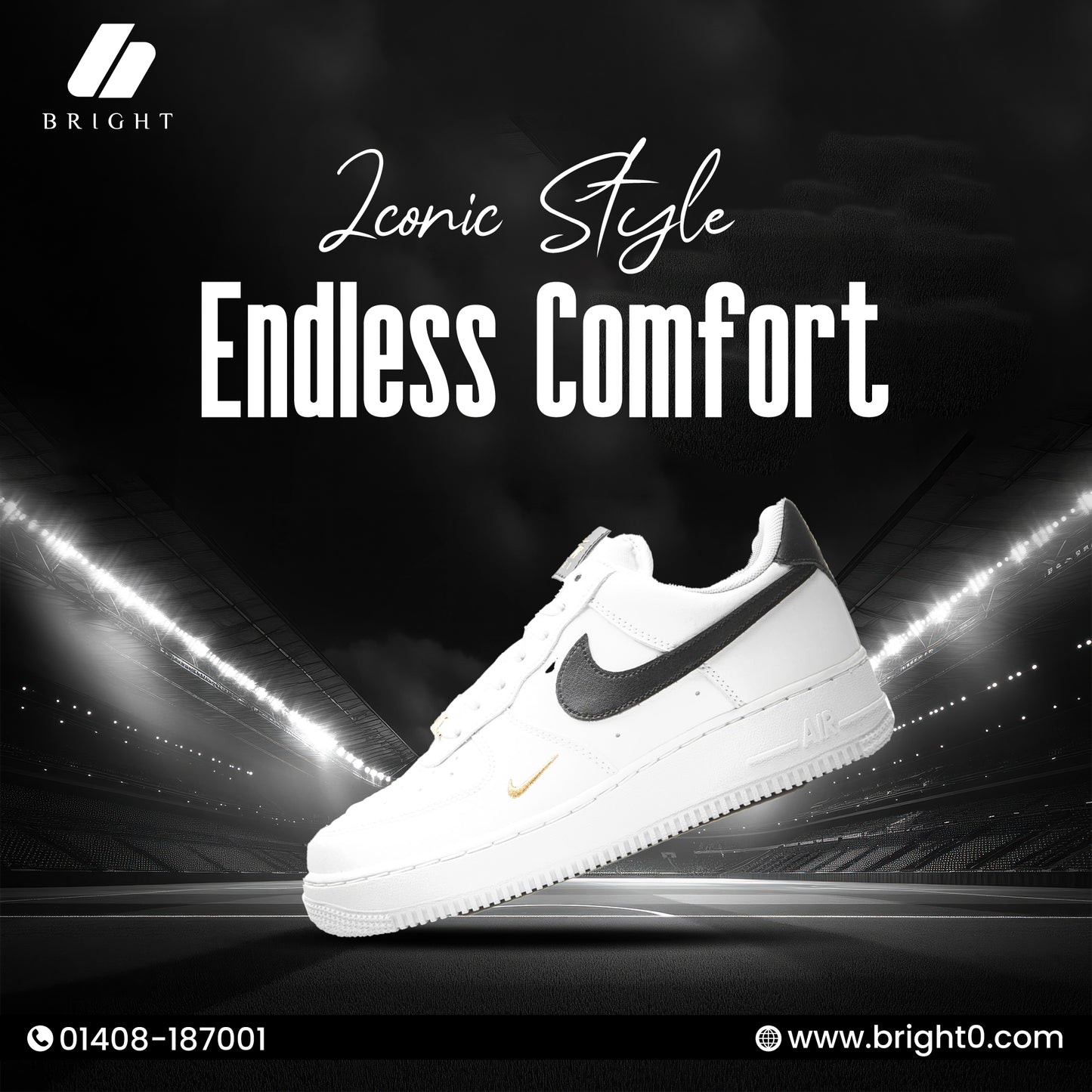 Nike Air Force 1 (Classic Premium Sneaker)