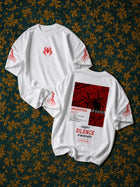 Printed drop shulder t shirt