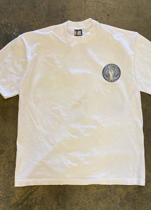 Drop shulder t shirt printed