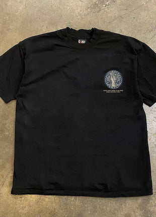 Drop shulder t shirt printed