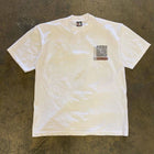 Drop shulder t shirt printed