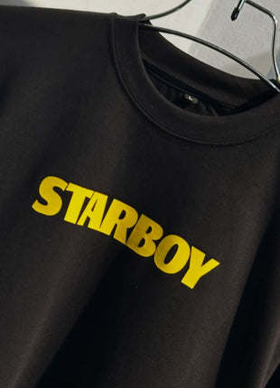 Printed drop shoulder t shirt