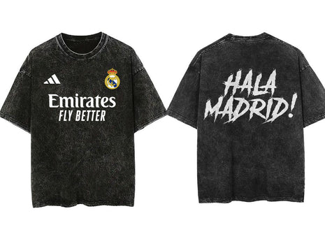 Acid Wash Drop Shoulder T-Shirt (Premium Street Style)